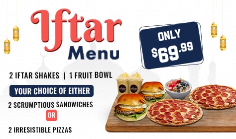 Iftar menu