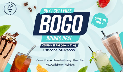 Drinks Deal BOGO