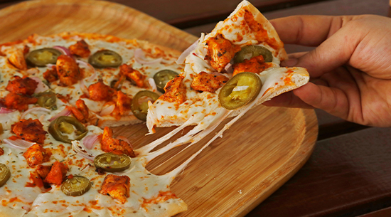 Spicy-Chicken-Pizza