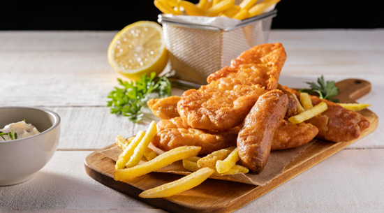 Fish, Chips and Fries
