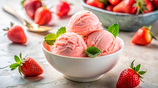 Strawberry Ice Cream