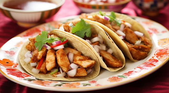 Taco ‘Bout Fries (Chicken or shrimp)