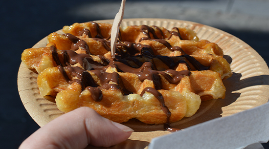 Chocoholics Dream Waffle