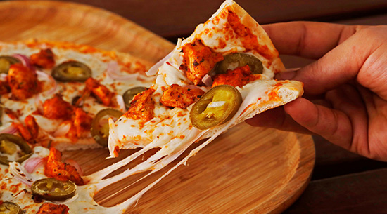 Spicy Chicken Pizza