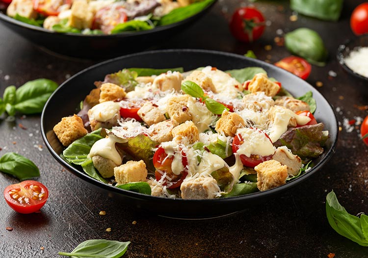 Chicken Caesar Salad Cafe Mississauga