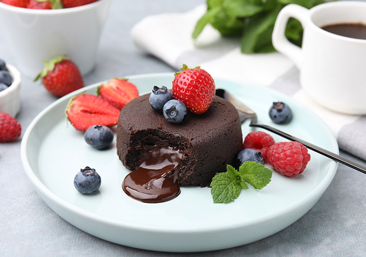 Chpcolate Lava Cake Cafe