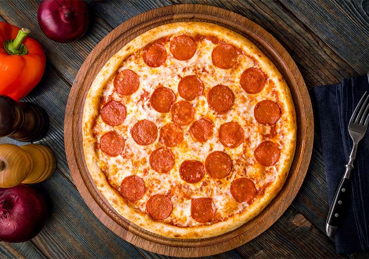 Pepperoni Pizza Craveables Cafe