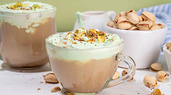 Pistachio Latte Craveables Cafe
