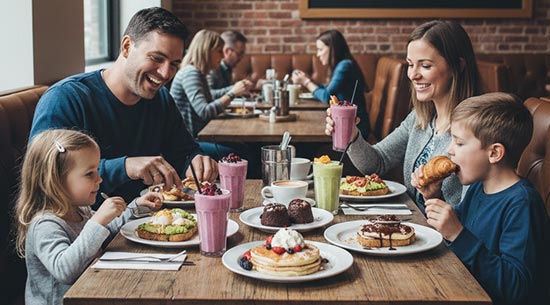 What Type of Food Options are Available at Craveables Cafe