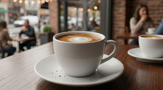 Hot Coffee To Begin End The Day Right